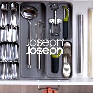 Joseph Joseph Gray Cutlery, Utensil & Gadget Organizer